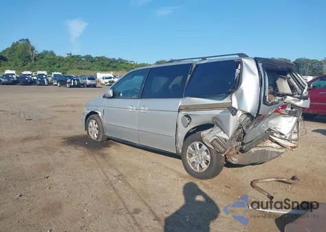 2004 Honda Odyssey Exl из США, поврежденный, VIN 5FNRL18094B011191
